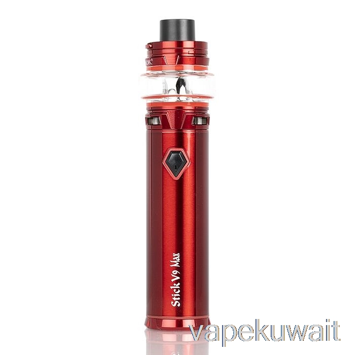 سموك ستيك V9 & ستيك V9 ماكس 60 واط مجموعة البداية V9 ماكس - نظام جراب Vape الأحمر
